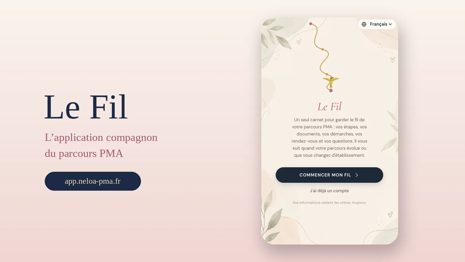 Capture du site Le Fil